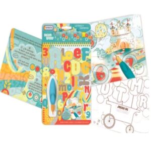 Agua Wow Letras. Carga el pincel con agua, pasas por las hojas y magicamente aparece el color