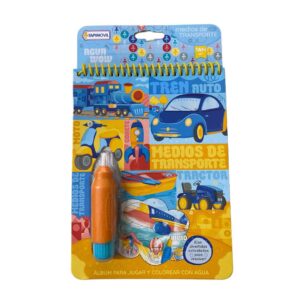 Agua Wow Transporte. Carga el pincel con agua, pasa por las hojas y magicamente aparece el color.