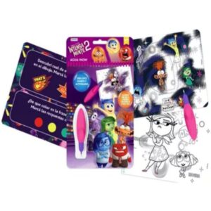 Agua Wow Intesamente. Carga el pincel con agua, pasa por la hoha y magicamente aparece el color.