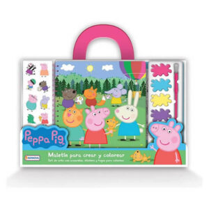 Maletin con acuarelas peppa