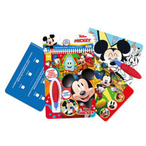 Agua Wow Mickey. carga agua en el pincel , pasas por las hojas y magicamente aparece el color