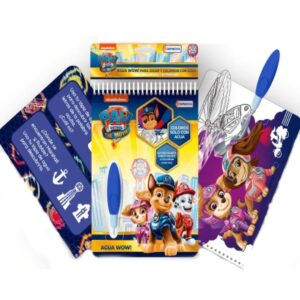 Agua Wow Paw Patrol. Cargas el pincel con agua , lo pasas por la hoja y magicamente aparece el color.