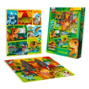 Rompecabezas x 24/36 piezas Jurassicc