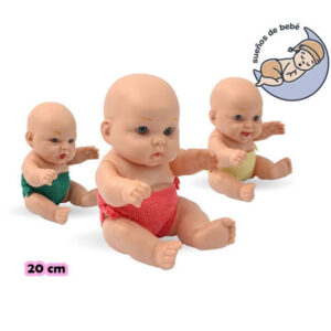 Bebe gordito chico lucas cuerpo goma 20cm