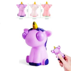 Squishy Shaky Unicornio ojos saltones