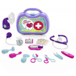 Valija de doctor con accesorios en color violeta