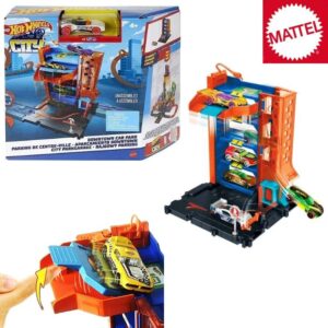Hot Wheels Estacionamiento con un auto