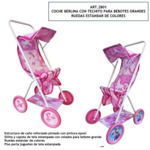 Coche Berlina con techito. Estructura de metal