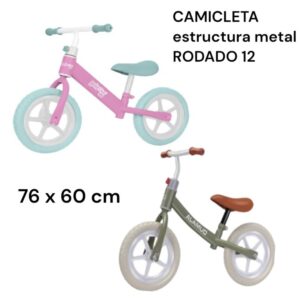 Camicleta metal Rodado 12