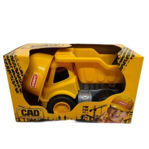 Camion volcador mediano con casco CAD