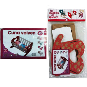 Cuna madera 40x32x26