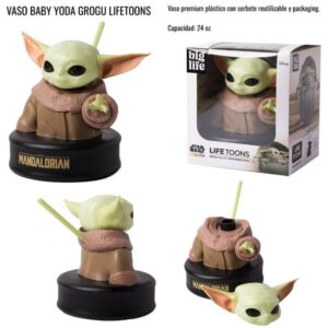 Vaso 3D Star Wars Baby Yoda. 700cc