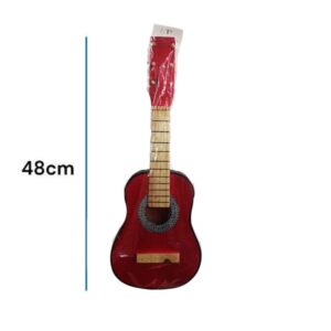 Guitarra de madera color N°3. 48cm alt.