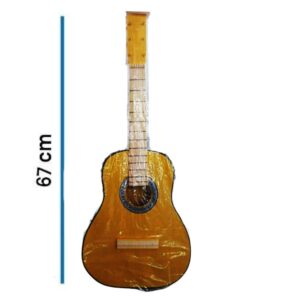 Guitarra de madera color N°5. 67cm alt.