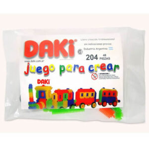 Daki 204 de 48 piezas con ruedas