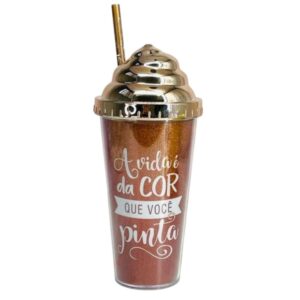 Vaso 400 cc frases tapa helado