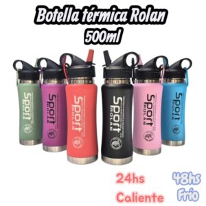 Botella Termica Sports Rolan 500ml.