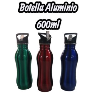 Botella aluminio 600ml