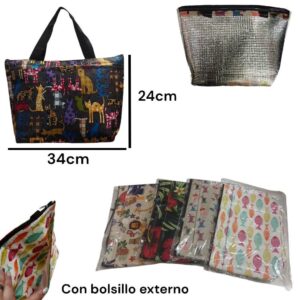 Lunchera termica estampada 293