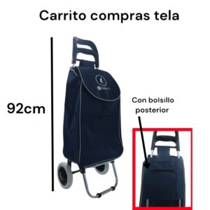 Carrito compras tela
