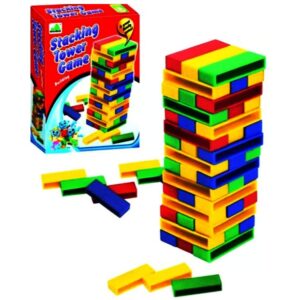 Torre apilable 777. Fichas plásticas de 5cm x 1.5cm