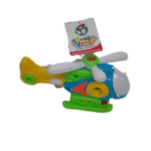 Diy infantil helicoptero 20x10x6.5cm