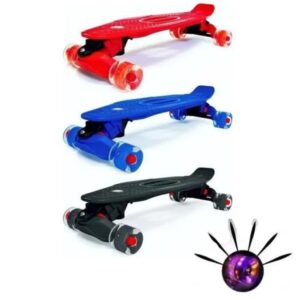 Skate 54cm Extreme, con luces en las ruedas
