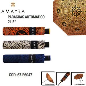 Paraguas amayra corto automatico 476