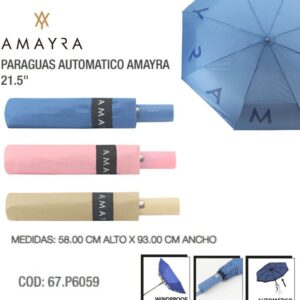 Paraguas Amayra Corto automatico 599