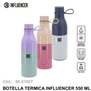 Botella termica 550ml Influencer 076