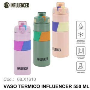 Botella termica 550ml Influencer 106