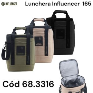 Lunchera Influencer 165 32cm alt x 21cm anch x 18cm prof
