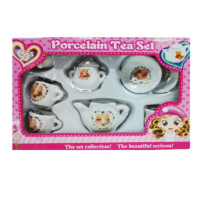 Set de te mini porcelana caja18x12cm