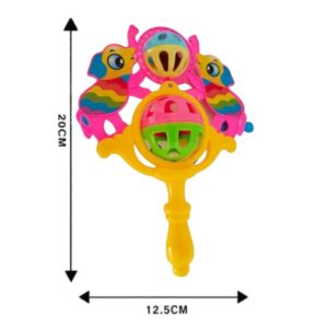 Sonajero con 2 elefantes