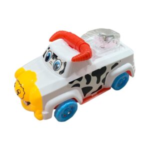 Auto con ojos a piolin con luz