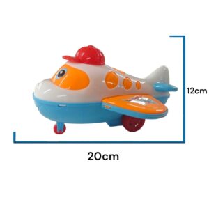 Avion con ojos a cuerda en bolsa