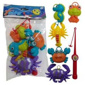 Set de pesca con 5 peces 091