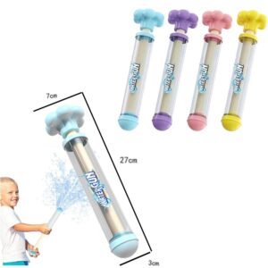 Lanza agua flor plastico 27cm