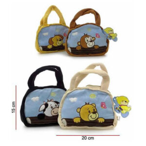 Cartera peluche 4 modelos . 20 cm