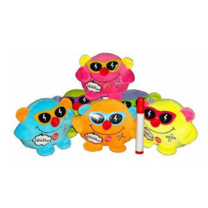 Monstruitos de peluche, con sonido. Mide 10 cm