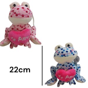 Rana con corazon 22cm saldo