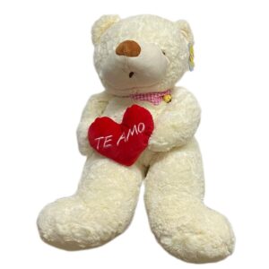 Oso con corazon 80cm