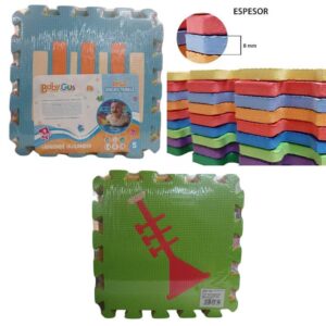 Piso goma eva x 9 piezas 30×30 musical