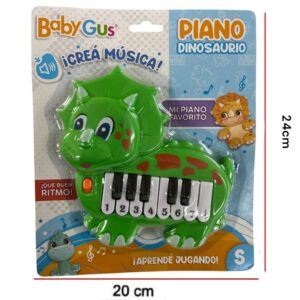 Piano musical dinosaurio gus 60226