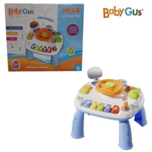 Mesa interactiva Gus 76137. Con sonido y luces. Estimula los sentidos