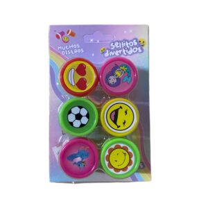 Sellitos divertidos x 6 unidades.