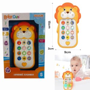 Celular Leon con luz y sonidos 77778