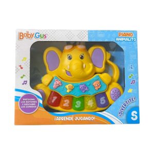 Piano animalitos a pilas, con luz y sonido. 75196