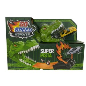 Pista autos cocodrilo caja 74877