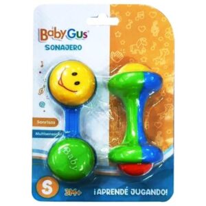 Sonajero blister gus x2 75544